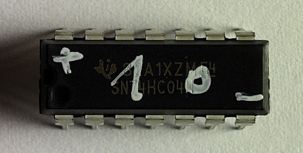 Chip mit sechs NICHT-Gattern