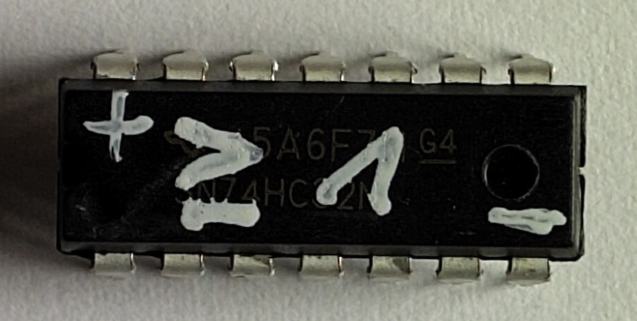 Chip mit vier ODER-Gattern