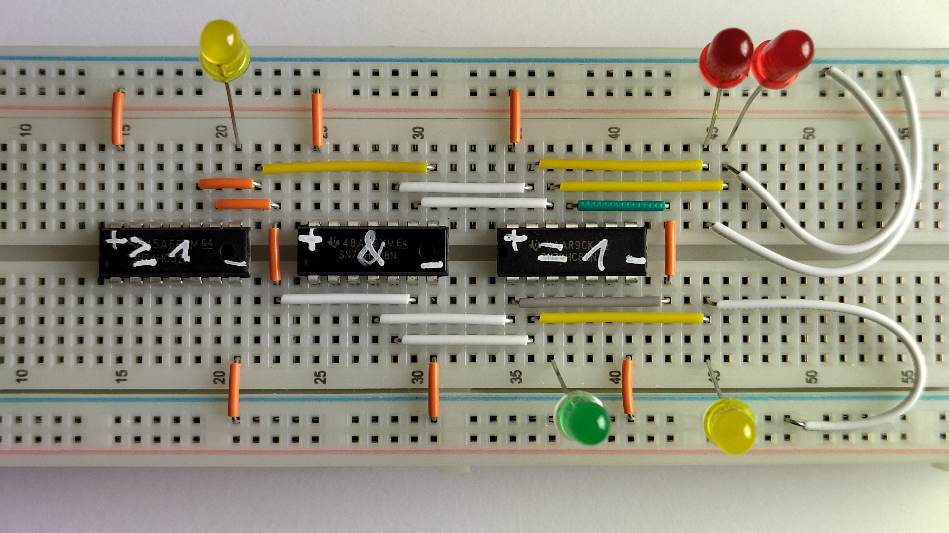 Volladdierer vervollständigt